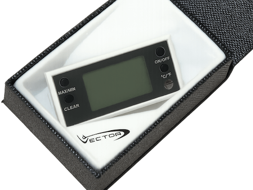 VECTOR　デジタル湿温度計　ホワイト